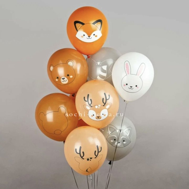 Воздушный шар "Животные" в Красноярске