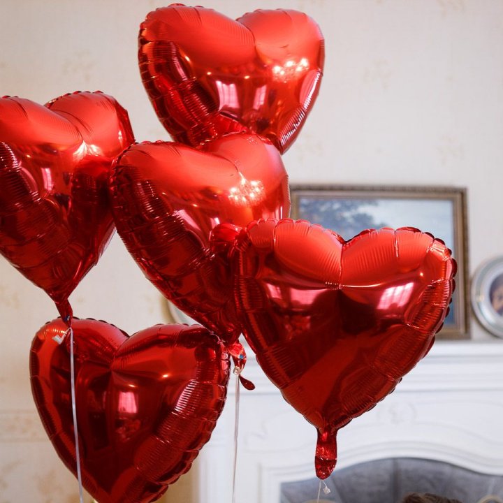 Фольгированный шар "Сердце" в Красноярске