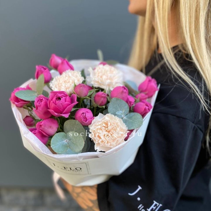 Букет с мисти бабблс №2 в Красноярске