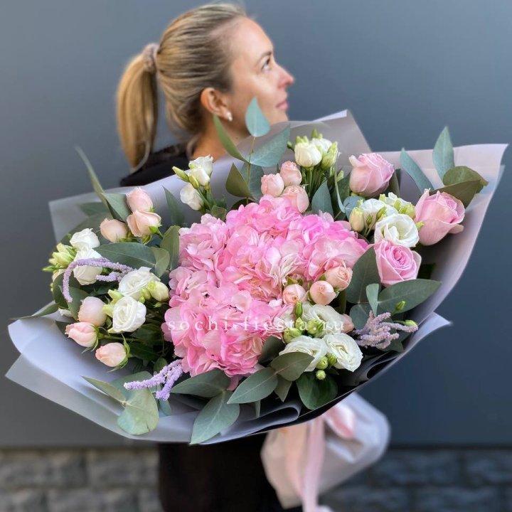 Дизайнерский букет "Кристал" в Красноярске