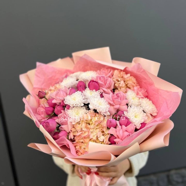 Букет "Нежное послание" в Красноярске