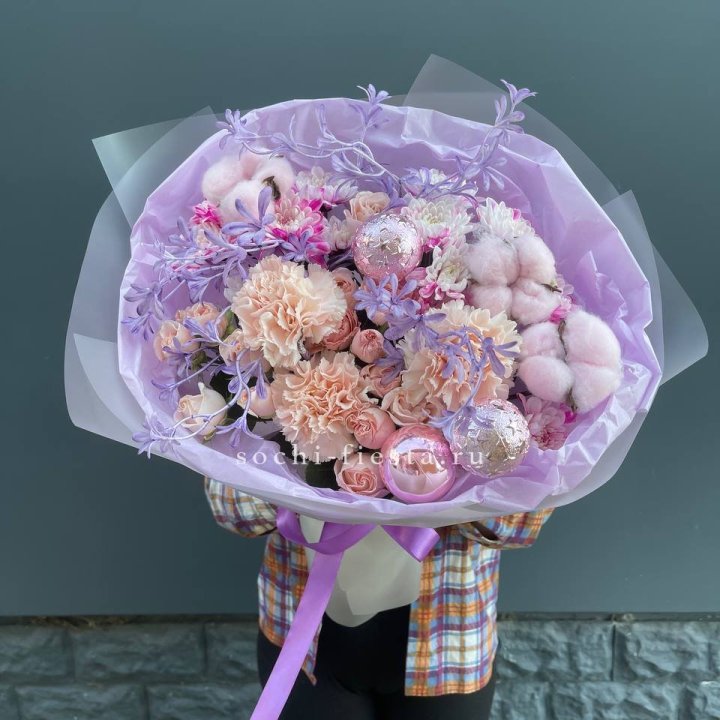 Букет "Лавандовая сказка" в Красноярске
