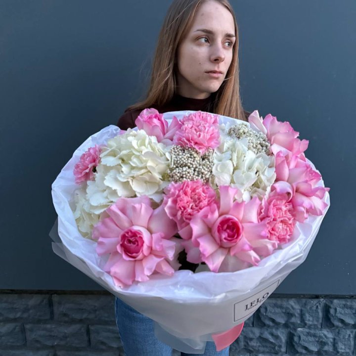 Букет "Нежное сияние" в Красноярске