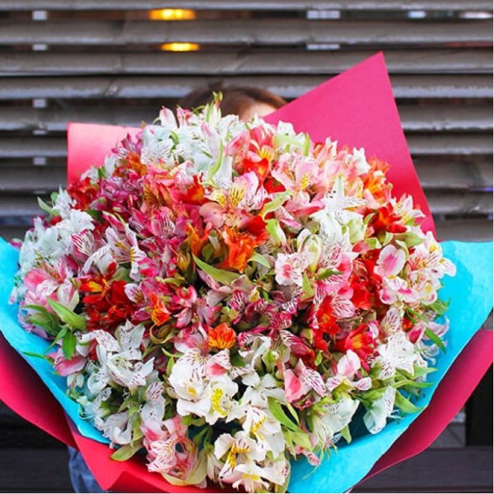 101 альстромерия в Красноярске