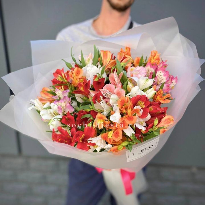 Микс альстромерий №5 в Красноярске