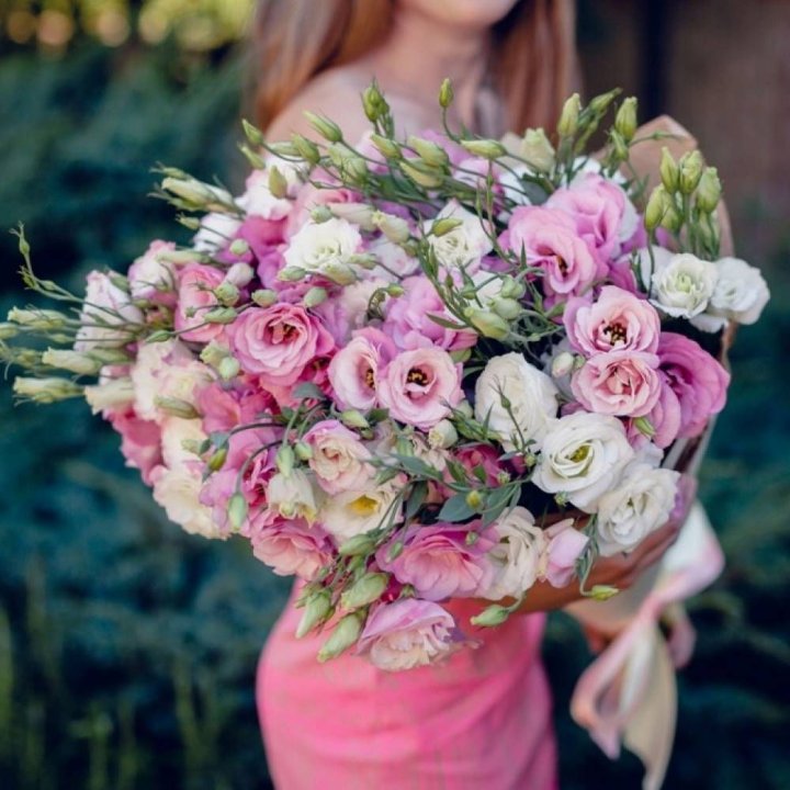 Букет эустом №1  в Красноярске