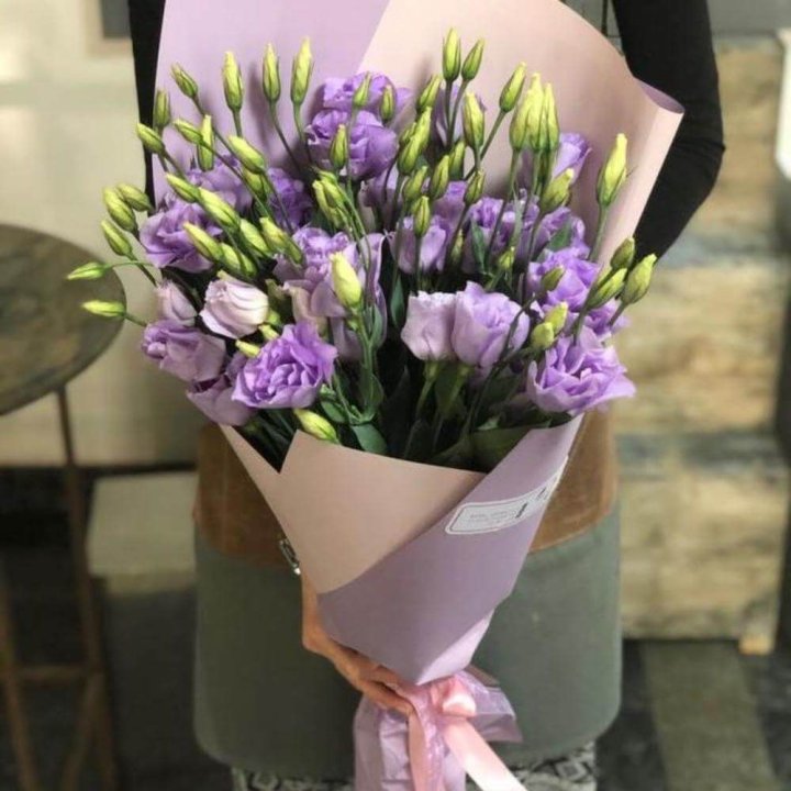 Букет эустом "Лило" в Красноярске