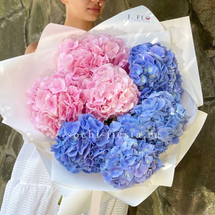 Букет гортензий №1 в Красноярске