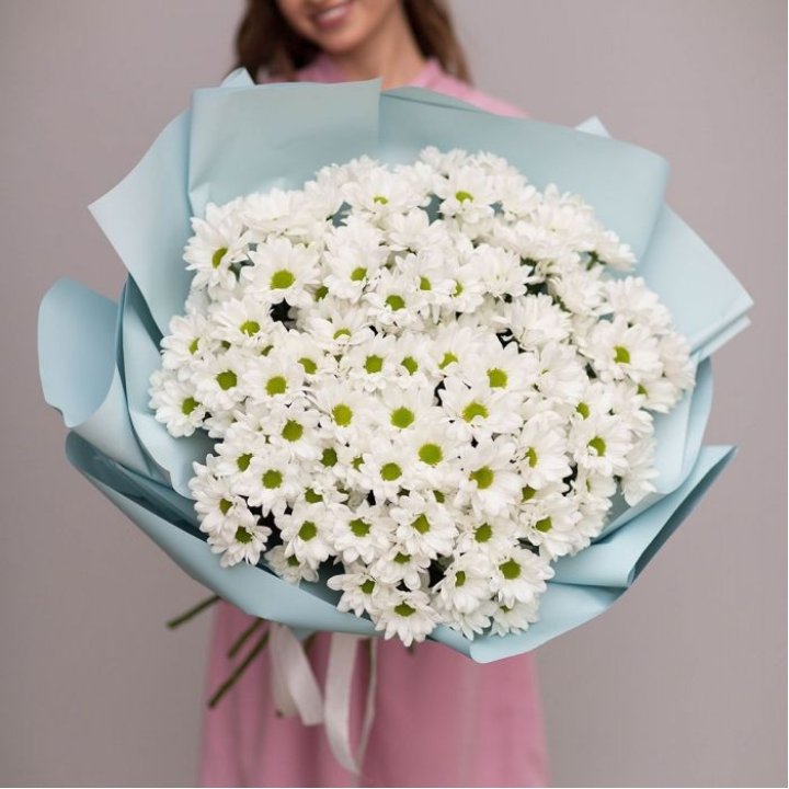  Букет хризантем "Бон-бон" в Красноярске