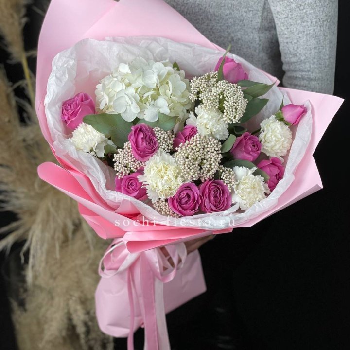 Букет с мисти бабблс №1 в Красноярске