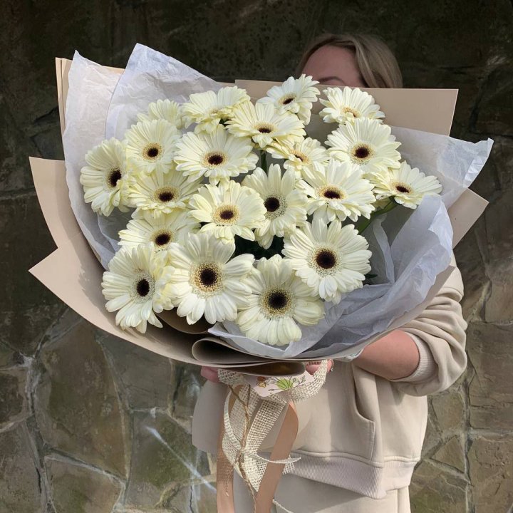 Букет голландских гербер "Шейн"" в Красноярске