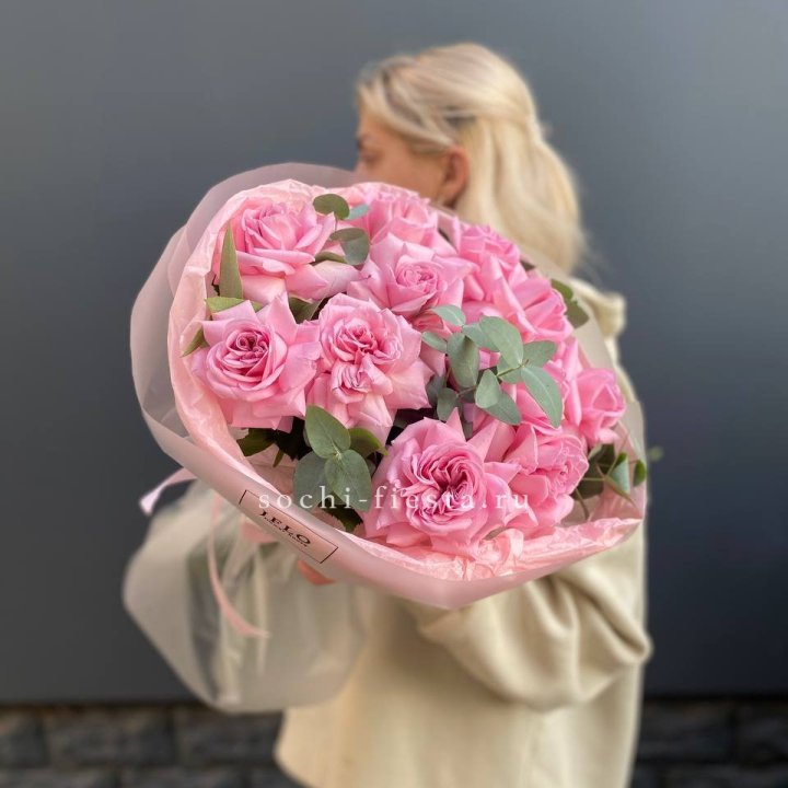 Букет роз "Минифу-2" в Красноярске