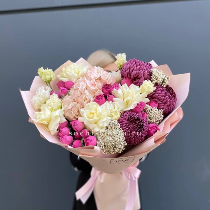 Букет "Любящее сердце" в Красноярске