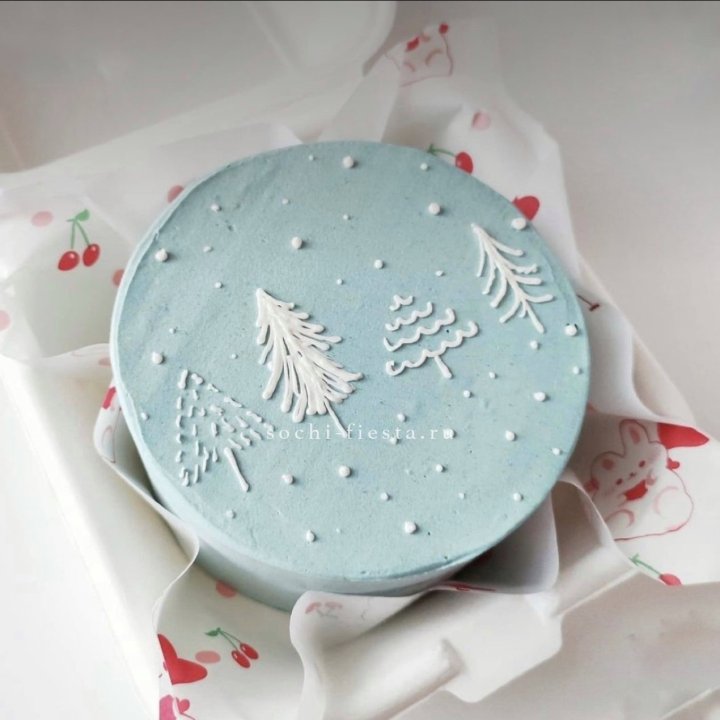 Бенто-торт "Елки" в Красноярске