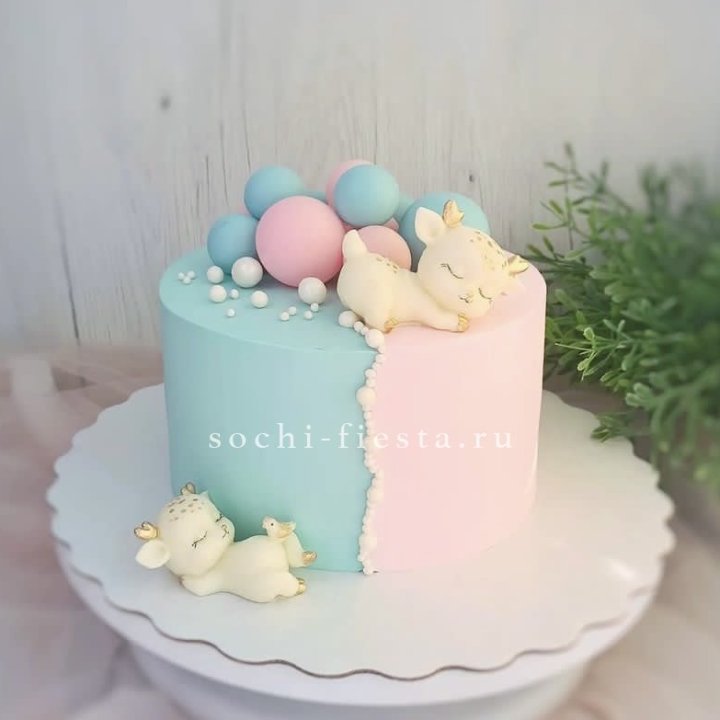 Торт "Boy or Girl?" в Красноярске