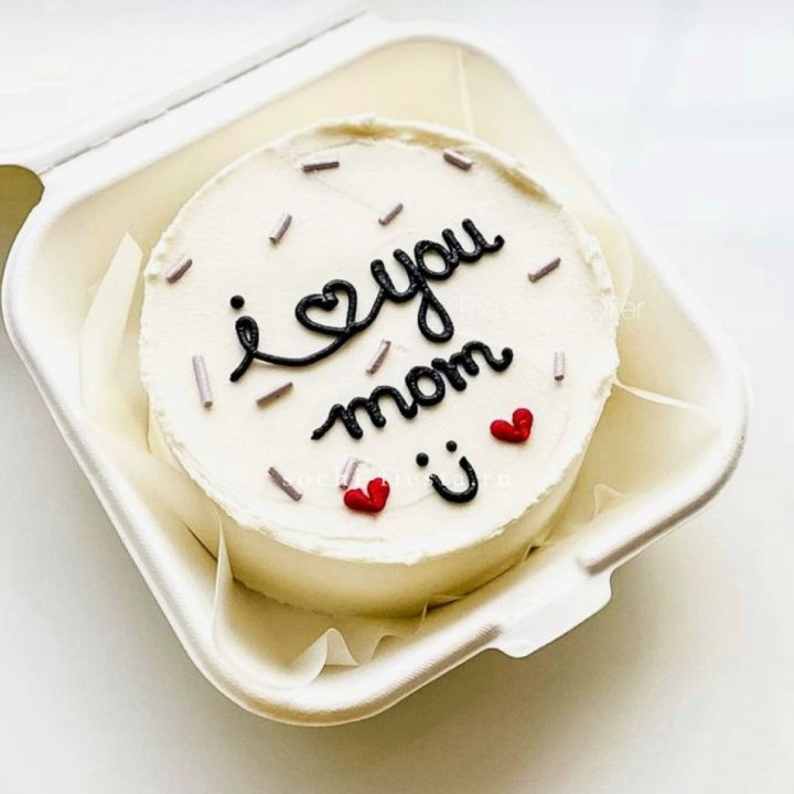 Бенто-торт "Мамочка, я люблю тебя!" в Красноярске