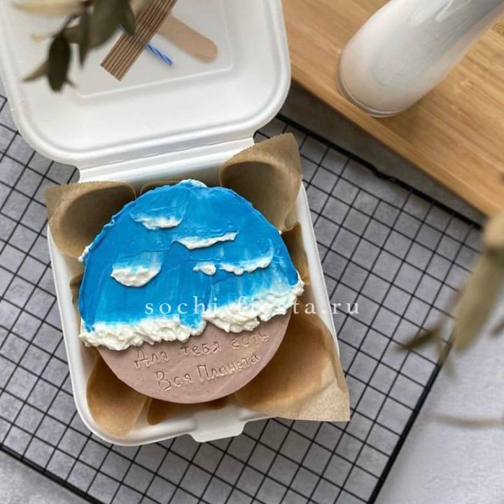 Бенто-торт "Для тебя это небо" в Красноярске