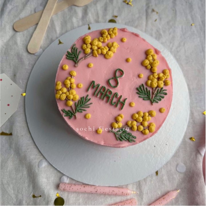 Бенто-торт "8 марта"  в Красноярске