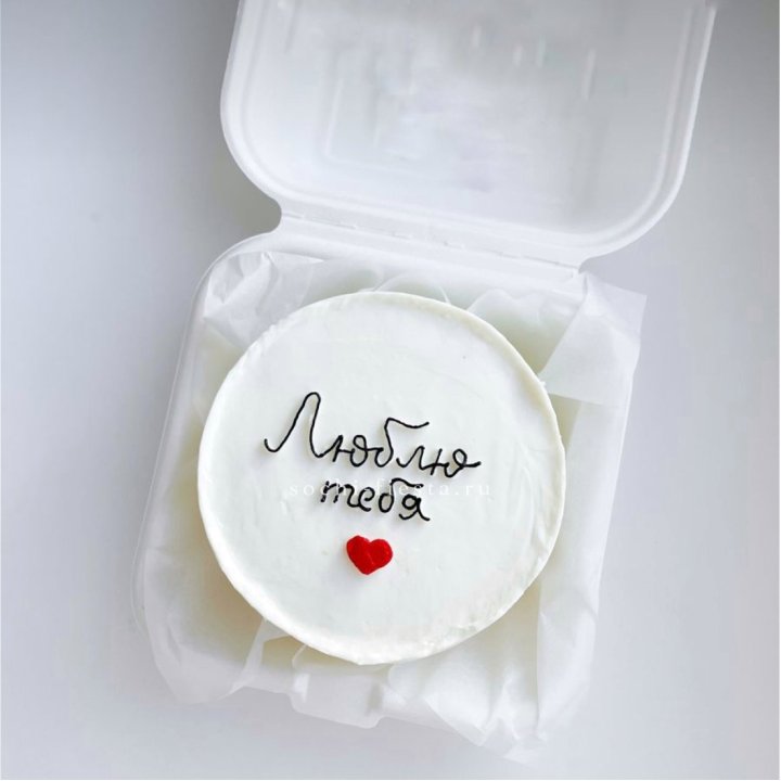 Бенто-торт "Люблю Тебя"  в Красноярске