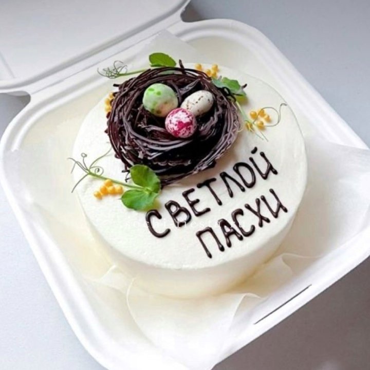 Бенто-торт "Светлой Пасхи" 1 в Красноярске
