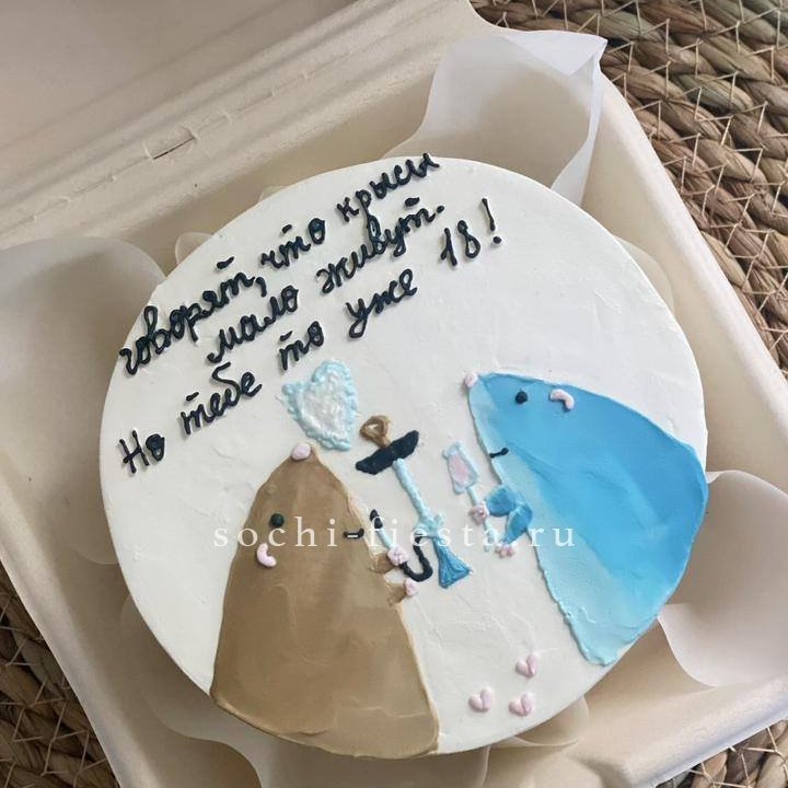 Бенто-торт "Крысы"  в Красноярске