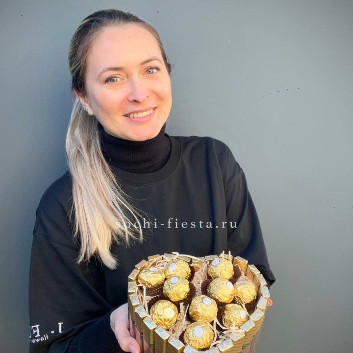 Шоколадный набор Сердце в Красноярске