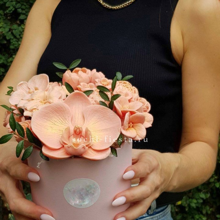 Шоколадный букет Орхидей в Красноярске