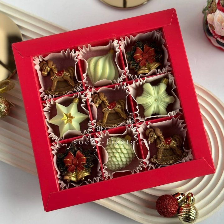 Бельгийский шоколад шары №2 в Красноярске