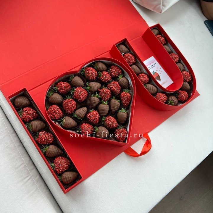 Клубника в шоколаде "Я люблю тебя" в Красноярске