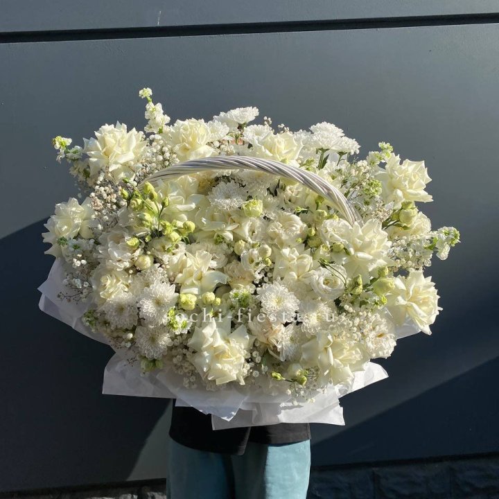 Корзина "Белоснежка" в Красноярске