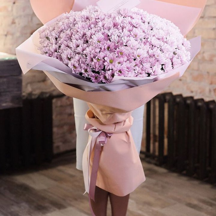 Облако хризантем №1 в Красноярске