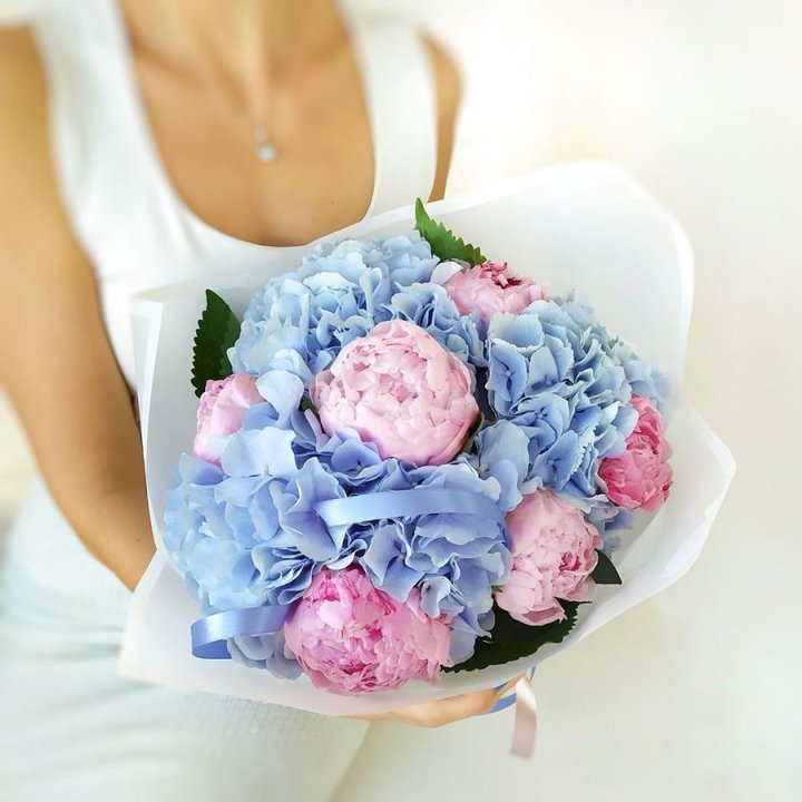 Гортензия и Пионы в Красноярске