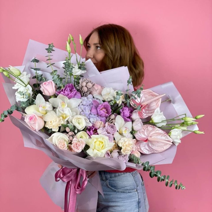 Дизайнерский букет "Вероника" в Красноярске