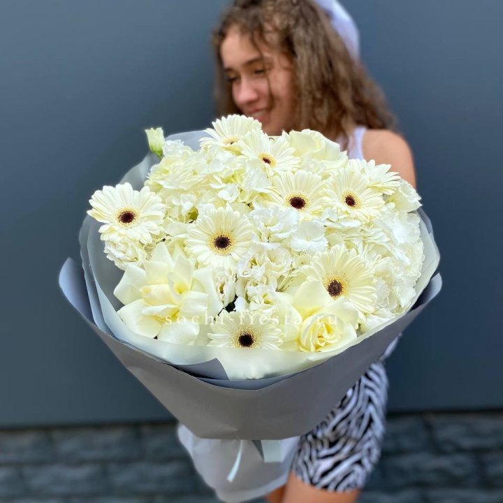  Букет "Вайт люксур" в Красноярске