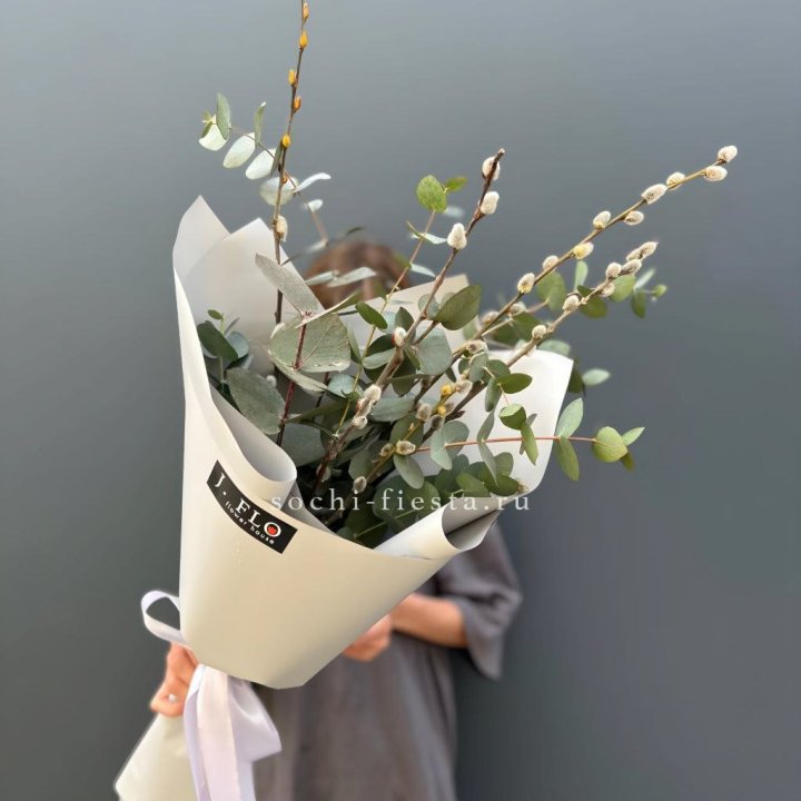 Букет Вербы и Эвкалипта в Красноярске