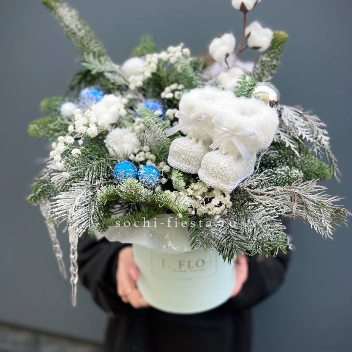 Новогодний бокс "Ботс блю" в Красноярске