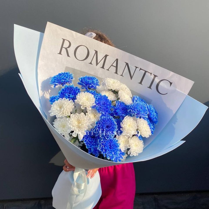 Букет кустовых хризантем  в Красноярске