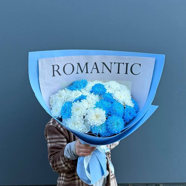 Дуо хризантем в Красноярске