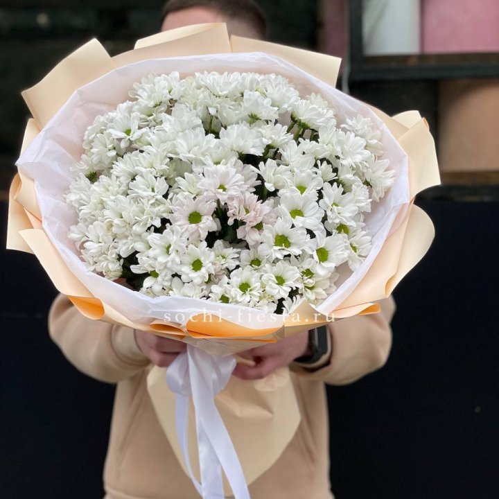  Букет хризантем в Красноярске