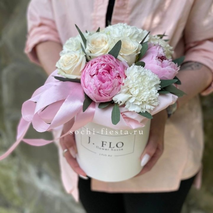 Цветочный бокс мини №2 в Красноярске