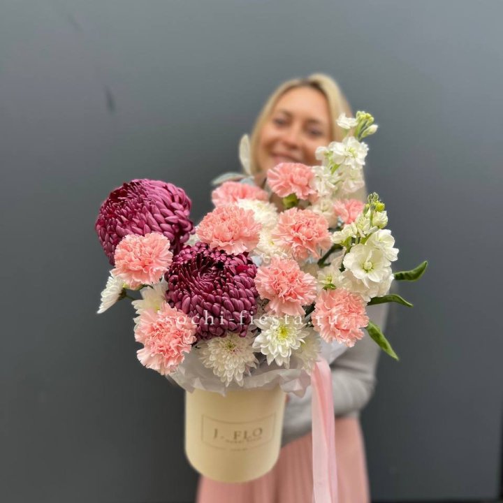 Цветочный бокс №4 в Красноярске