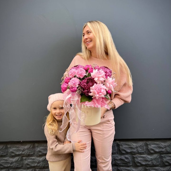 Цветочный бокс "Альба" в Красноярске