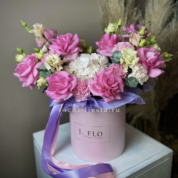 Цветочная коробка "Мишель" в Красноярске