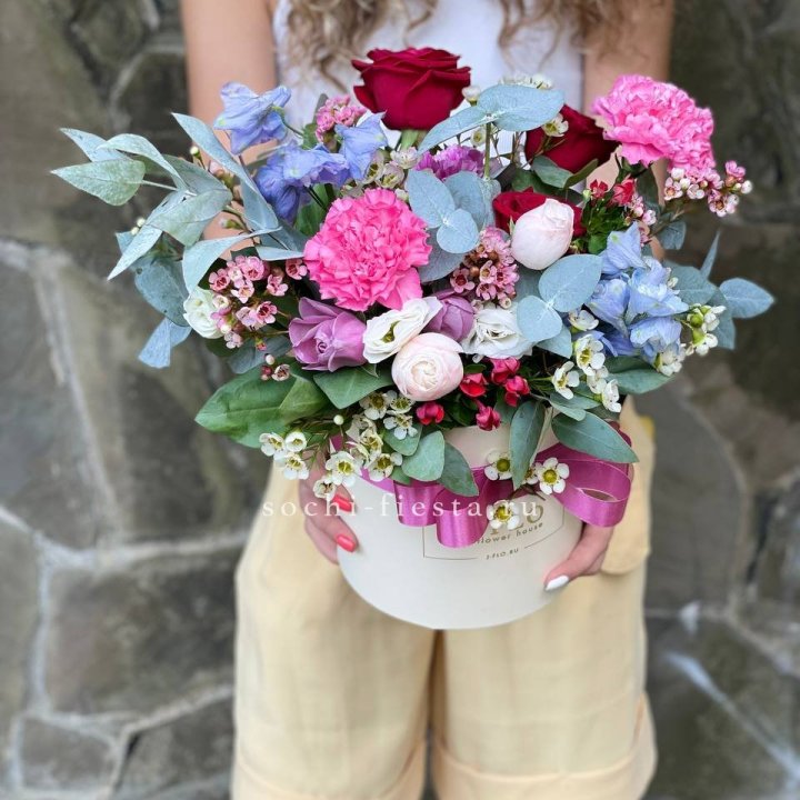 Цветочный бокс №4 в Красноярске