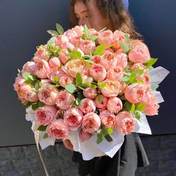 Коробка с цветами "Сиена" в Красноярске