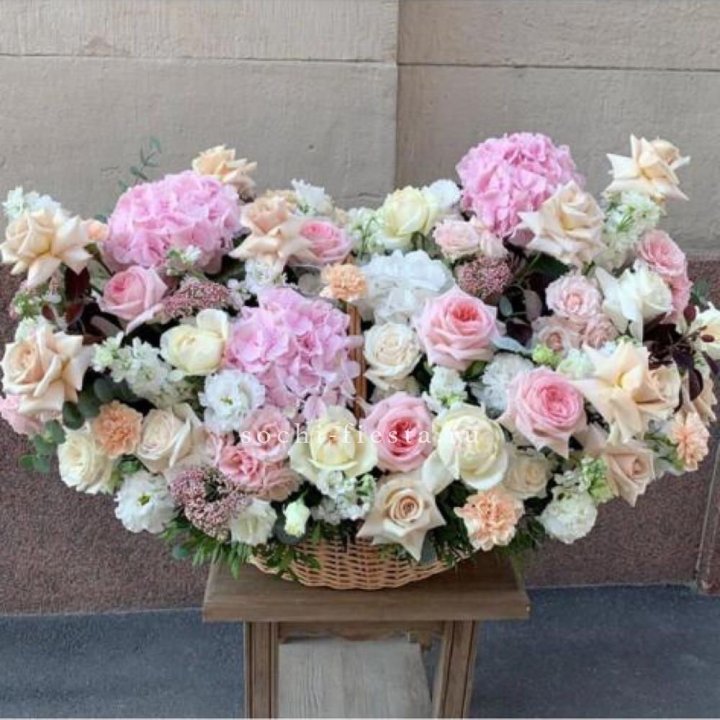 Цветочная корзина макси N2 в Красноярске