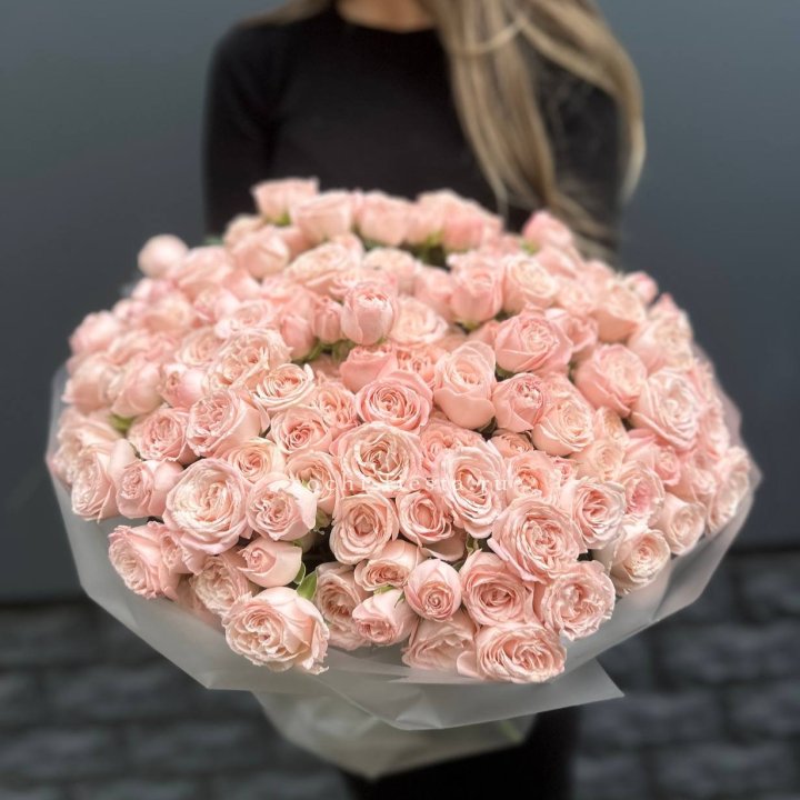 51 кустовая роза Бомбастик в Красноярске