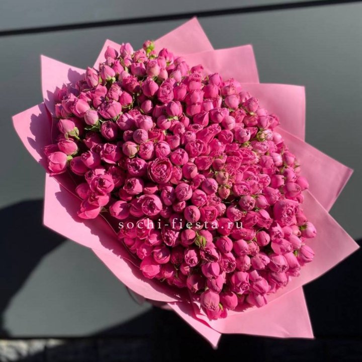 151 кустовая роза в Красноярске