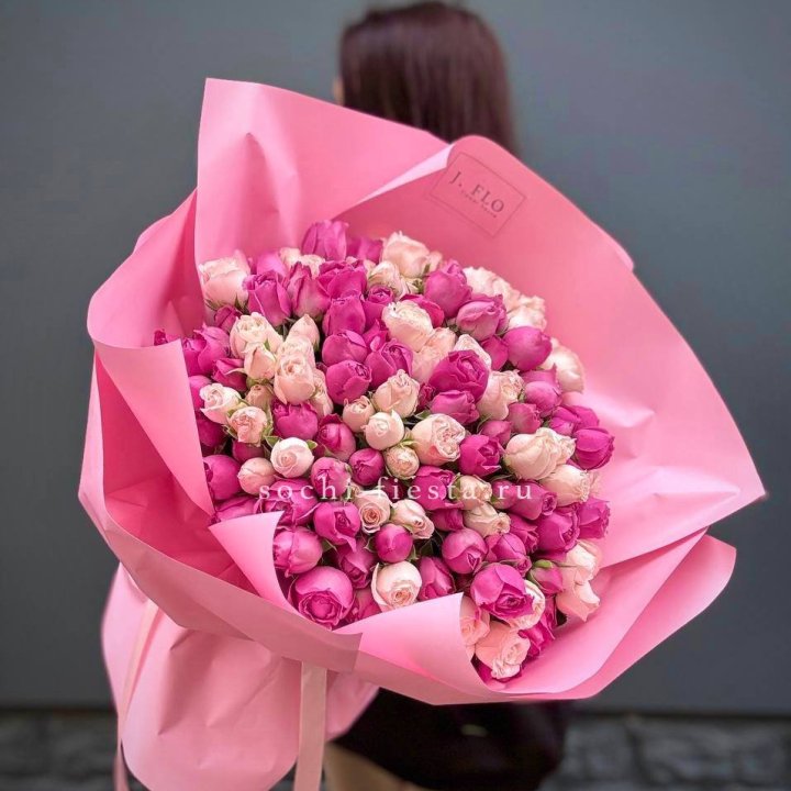 51 кустовая роза  в Красноярске