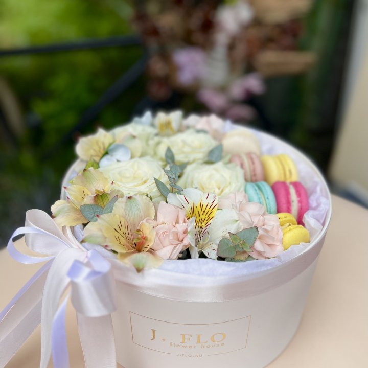 Цветочный бокс "Ника" в Красноярске